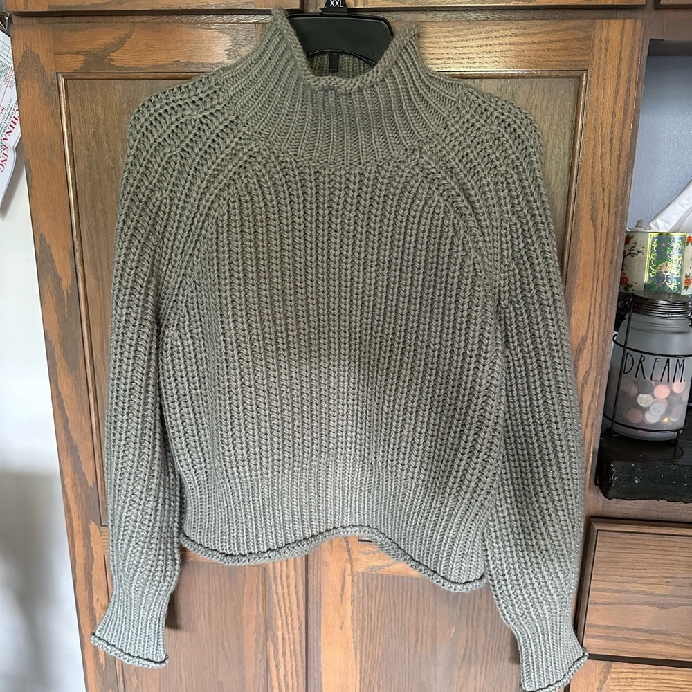 H&M Army Green Sweater